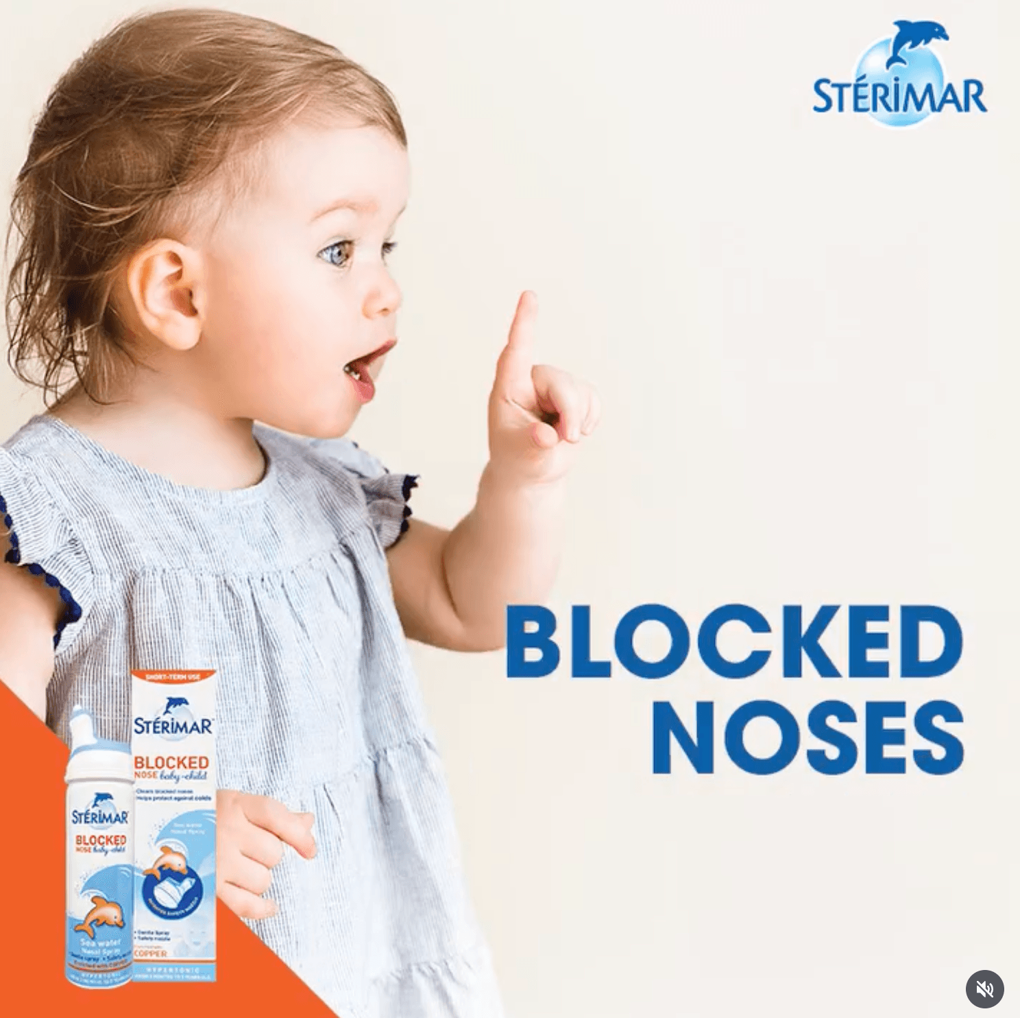 Sterimar Baby Blocked Nose – kui lapsel on paks nohu